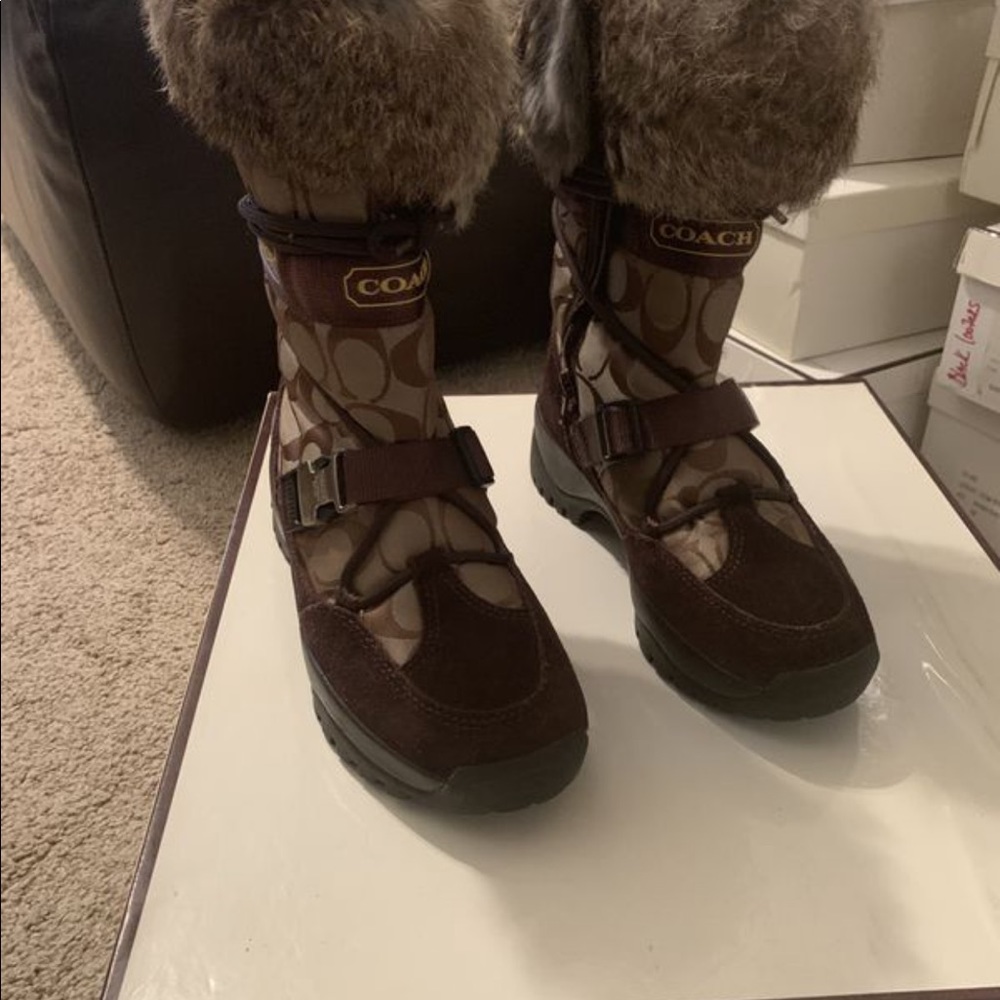 Brand new coach boots